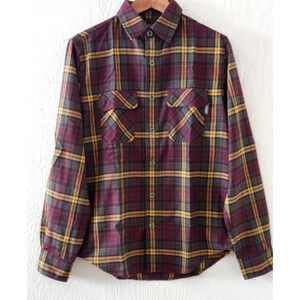 Woolrich Shirt Mens Small Multi Colored Flannel Plaid Button Up Casual (5)
